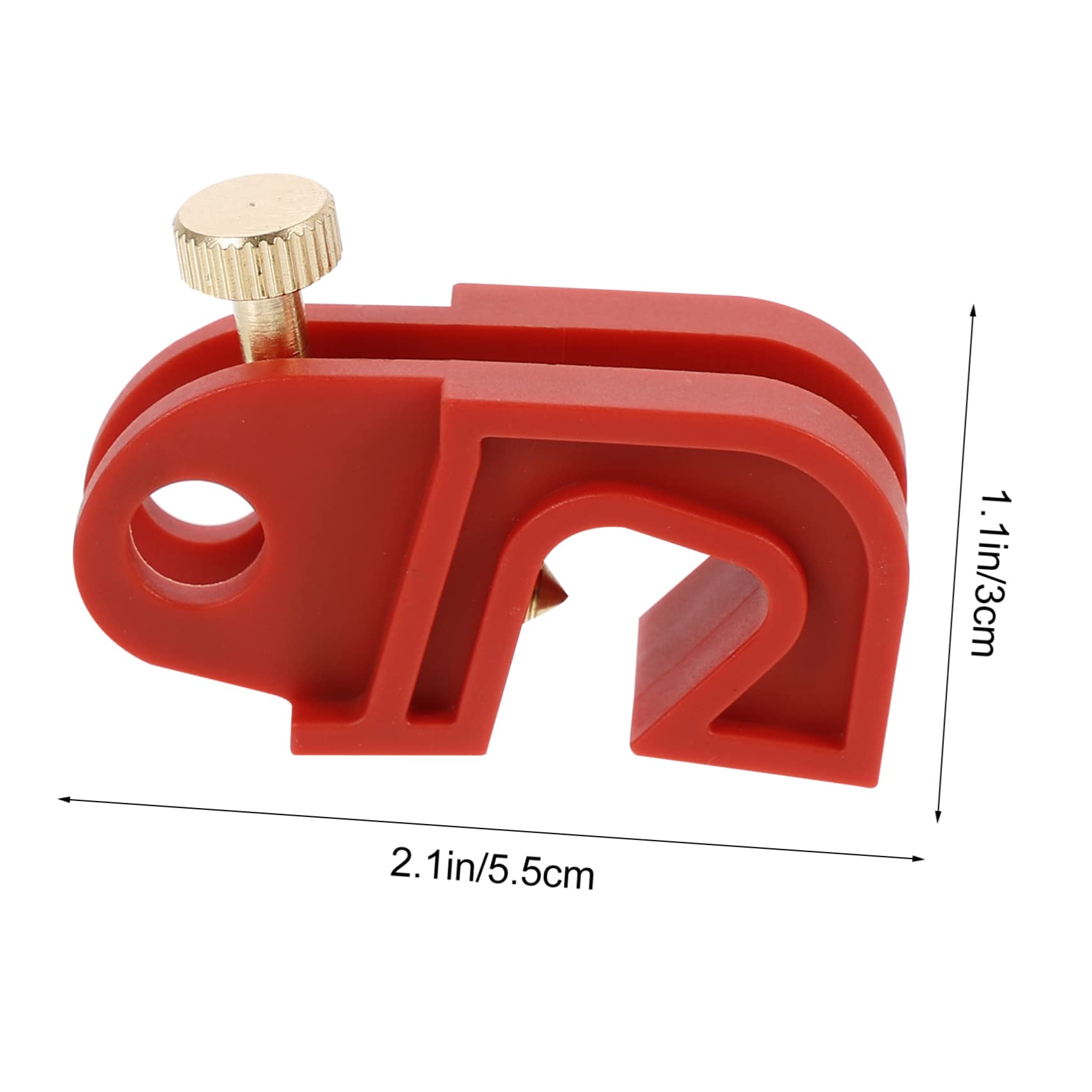 STOBAZA Air Supply Safety Lockout Reinforced Nylon Material Large Circuit Lockout Clamp for Circuit Breakers