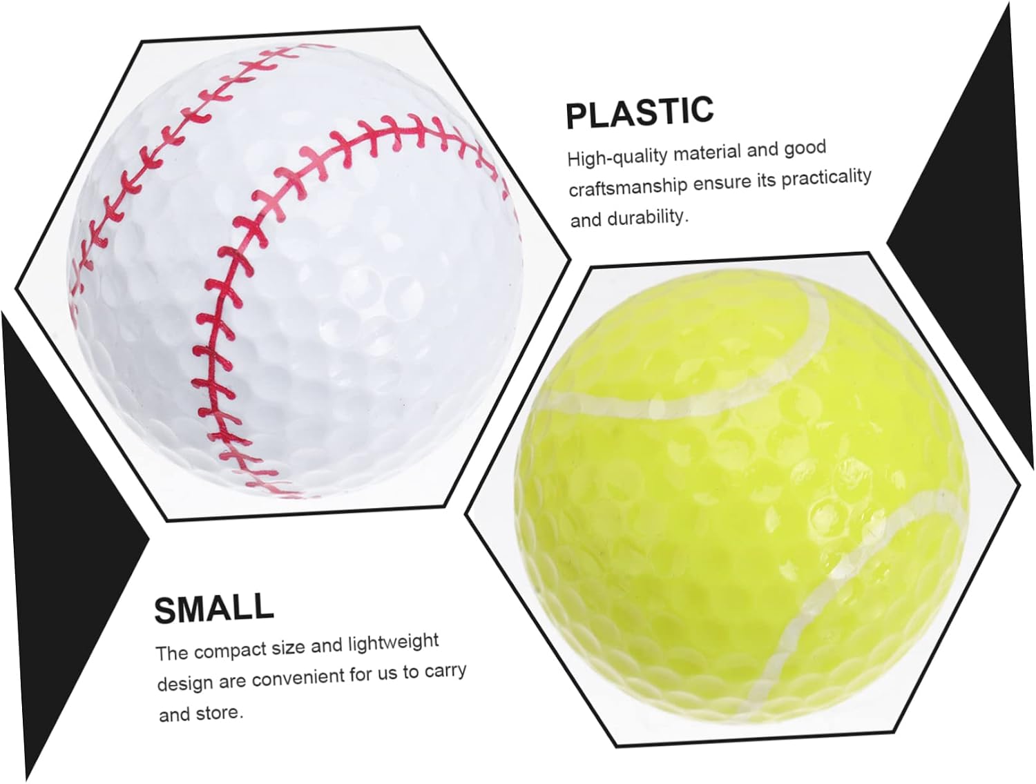 BESPORTBLE 6pcs Golf Practice for Beginners Training Supply for Golf Enthusiasts for Boys and Girls Women and Players