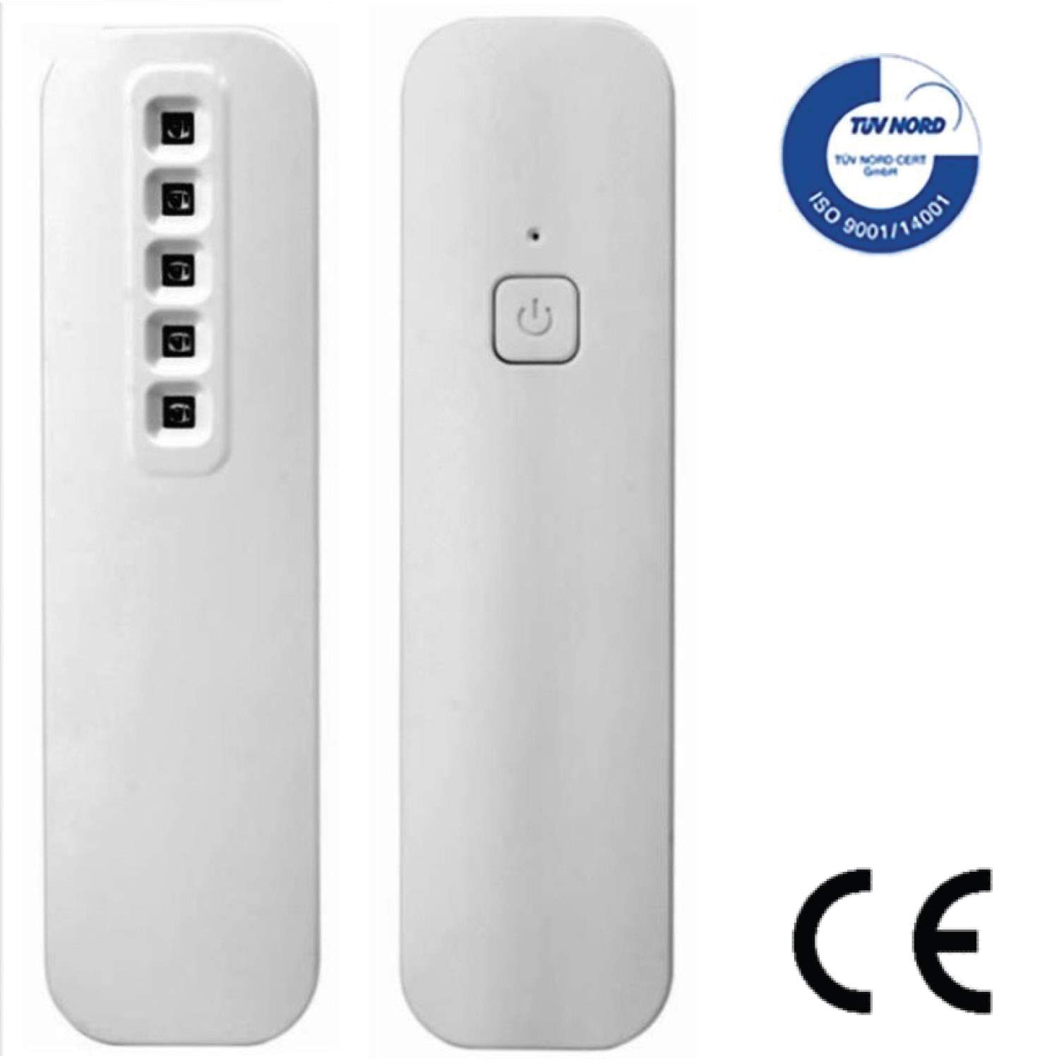 Lámpara germicida para esterilización UVC portátil, lámpara germicida Ultravioleta, portátil con carga USB, luz desinfectante multifunción para los viajes de oficinas domésticas.