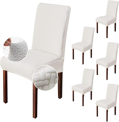 Miniatura 1 de Fundas elásticas para sillas de comedor o de cocina, fundas para sillas Parson