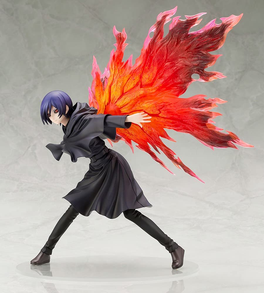 ARTFX J Tokyo Ghoul Touka Kirishima Figura de anime de 26 cm Figura de acci?n de PVC coleccionable Decoraci?n de computadora Estatua Ornamentos modelo de mu?eca de juguete en caja de regalo