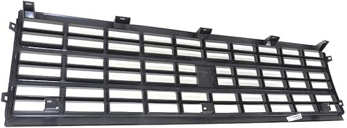 Miniatura 3 de Perfit Liner Nueva parrilla frontal gris plateado Chevy compatible con Chevrolet serie G 1992-1996 Van G10 G20 G30 compatible con GM1200360 15709687