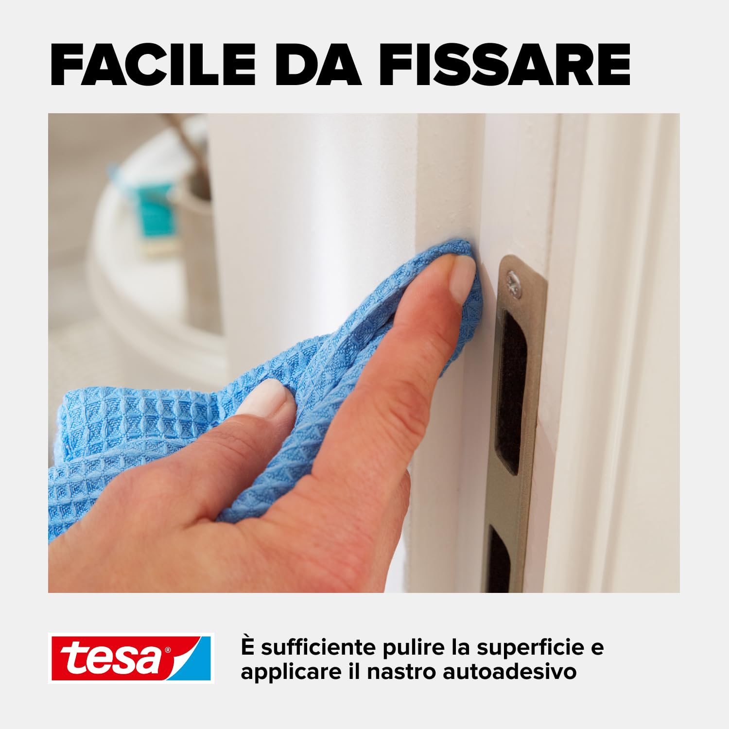 tesamoll Premium Flexible Nastro Sigillante Trasparente 6 m x 9 mm x 7 mm