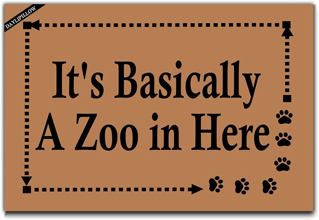 Good Vibes Only Welcome Doormat Entrance Floor Mat Rug Indoor Front Door Bathroom Kitchen and Living Room Bedroom Mats 23.6" x 15.7"