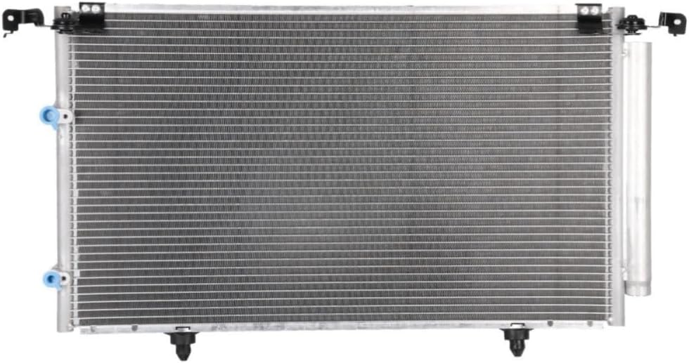Wairau 1pc A/C Air Conditioning AC Condenser Front Side Parallel Flow Aluminum Silver 4 Door for Toyota Camry 2002-2006|Lexus ES300 2002-2003|Lexus ES330 2004-2006|Toyota Solara 2004-2008 SL0633