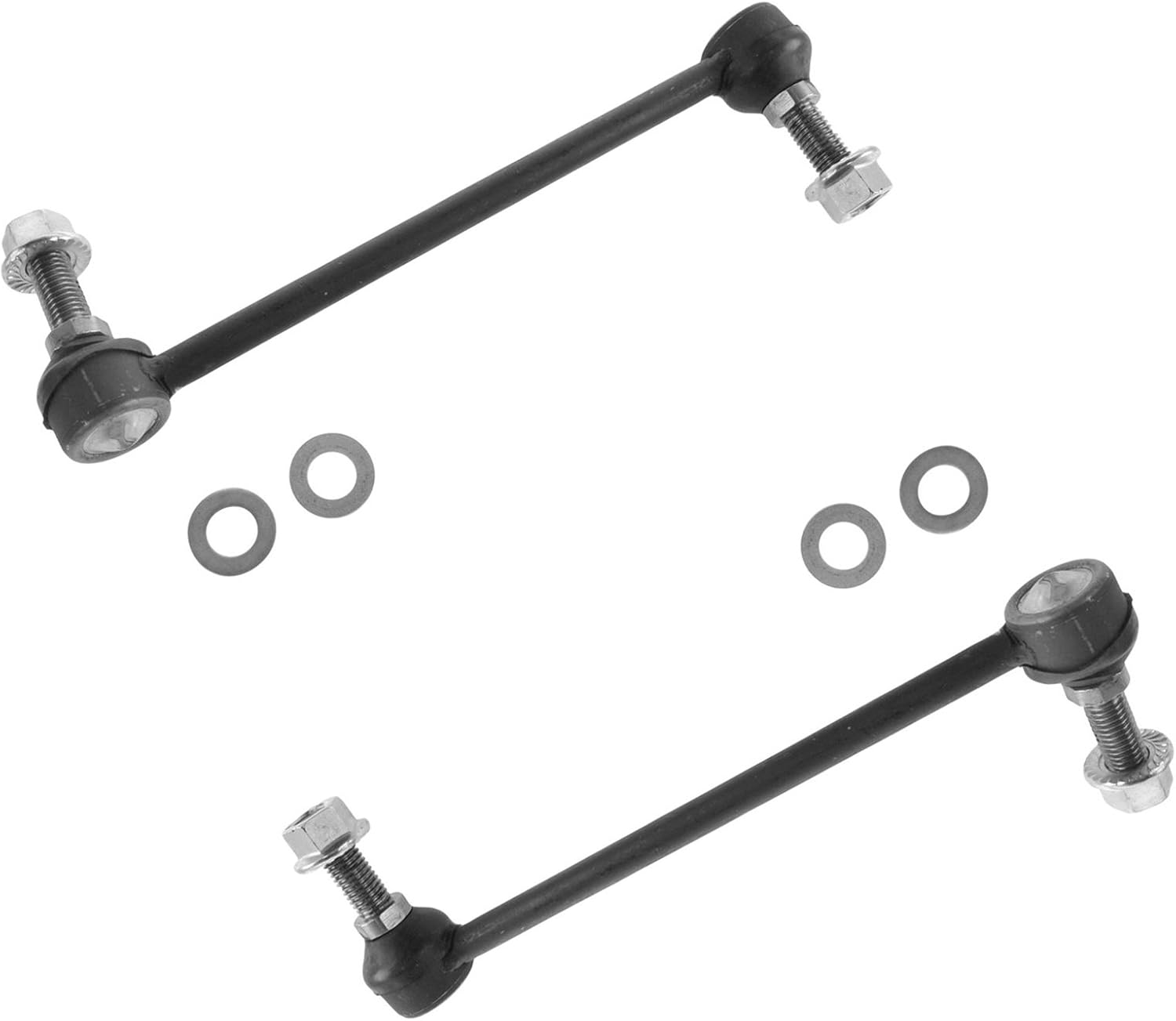 TRQ Front Sway Bar Stabilizer Link Set Compatible with 2005-2022 Chrysler 300 2017-2022 Dodge Challenger 2007-2022 Charger 2005-2008 Magnum