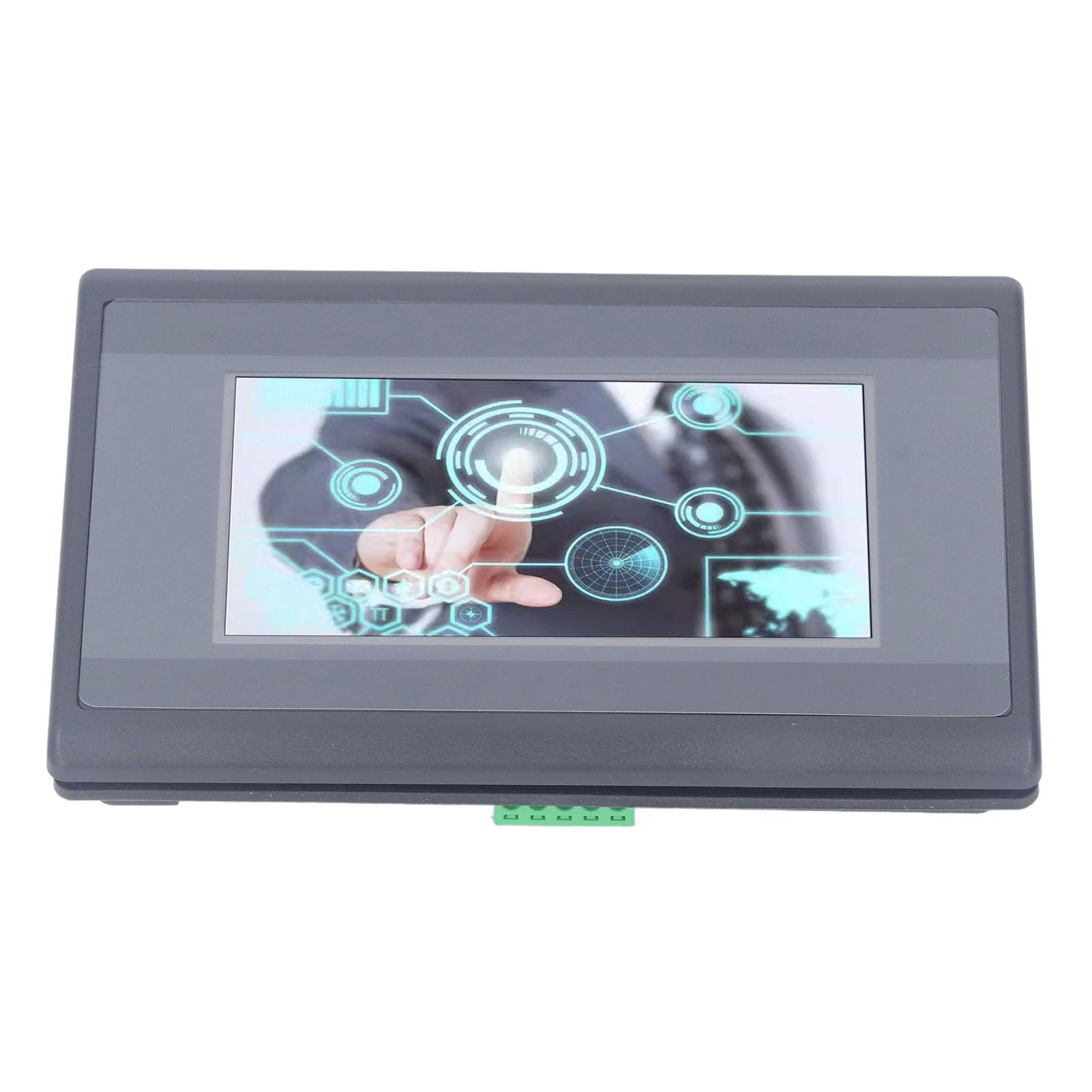 Pantalla Táctil PLC HMI 4,3 Pulgadas Todo en 8 Salidas Relé DC24V Procesador 32 Bits 240MHz Industrial para Automatización Controlador
