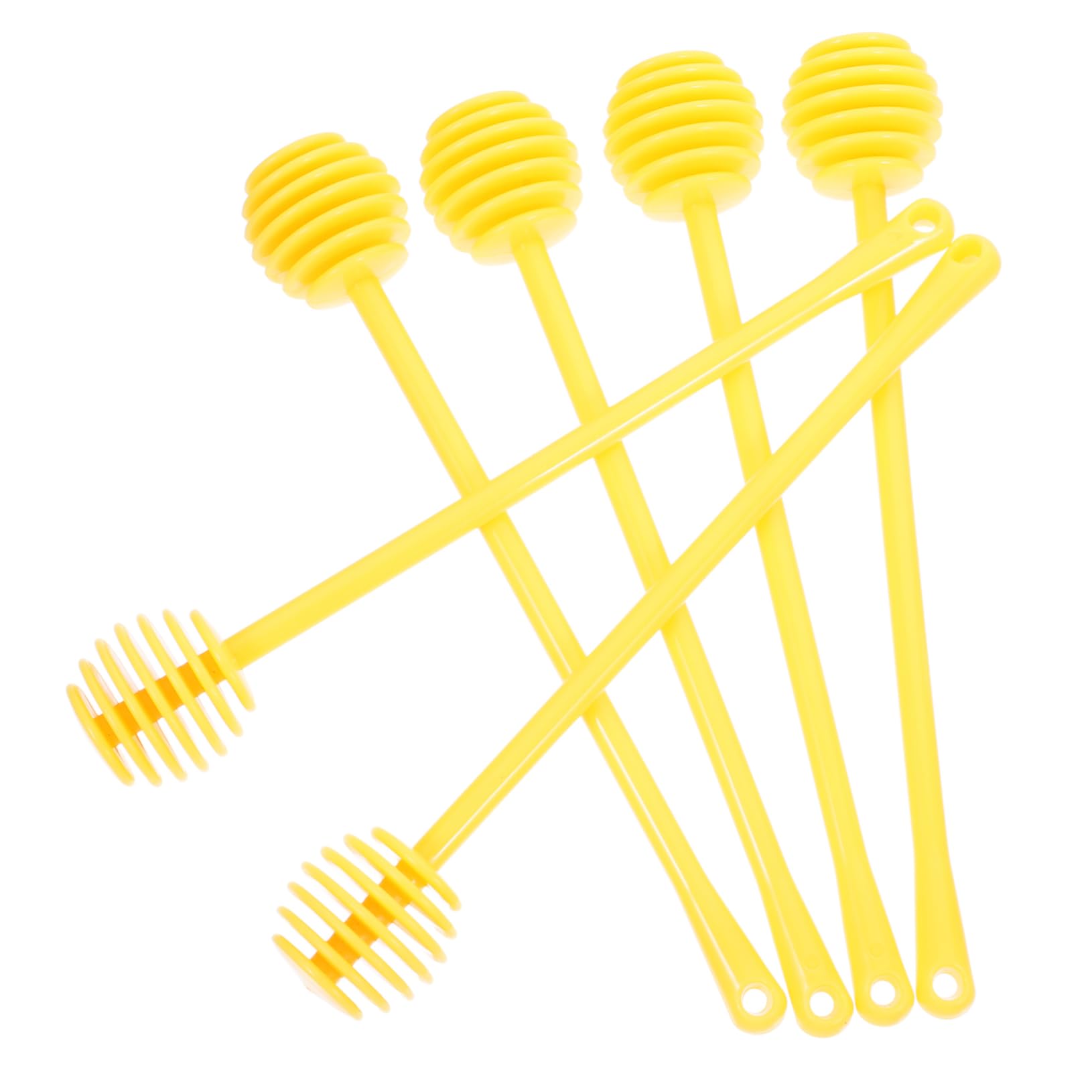 MERRYHAPY 6Pcs Durable Honey Extractor Sticks for Effortless Honey Dispensing Multi Functional Honey Tools with Eye Catching Design for Beekeeping