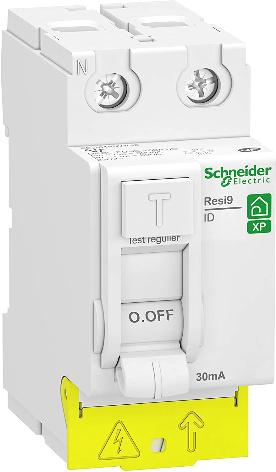 Schneider Electric R9PRA240 Disjoncteur, Blanc