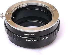 Fotasy Sony A-Mount Lens to Sony E-Mount Adapter, Compatible with Sony A-mount Auto Focus Lens & Sony E-Mount Camera NEX-5T NEX-6 NEX-7 a3000 a3500 a5000 a5100 a6000 a6100 a6300 a6400 a6500 - coolthings.us