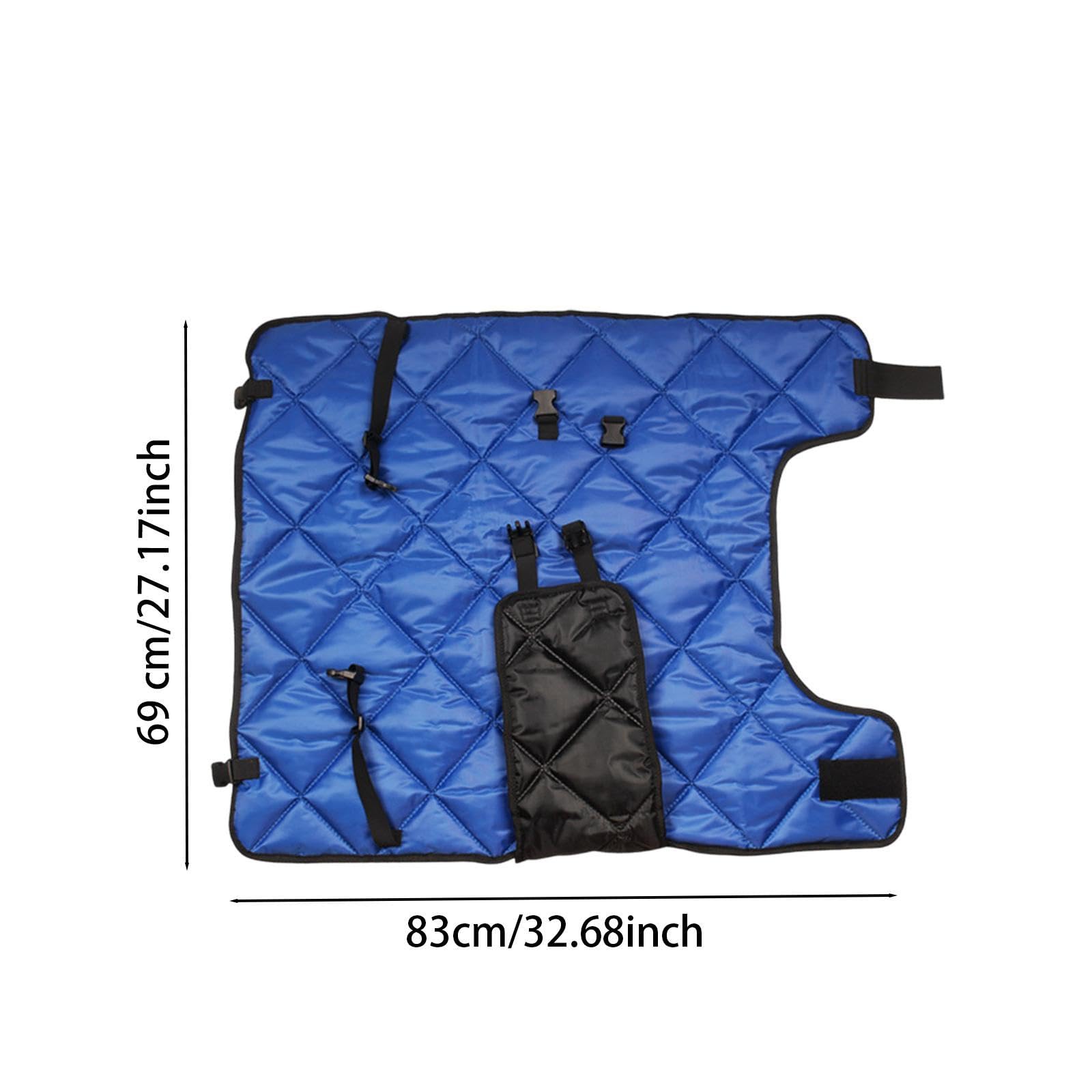 Manta para Terneros, Chaqueta Térmica para Vacas, Chaleco Cortavientos Resistente Al Frío E Impermeable para Terneros.