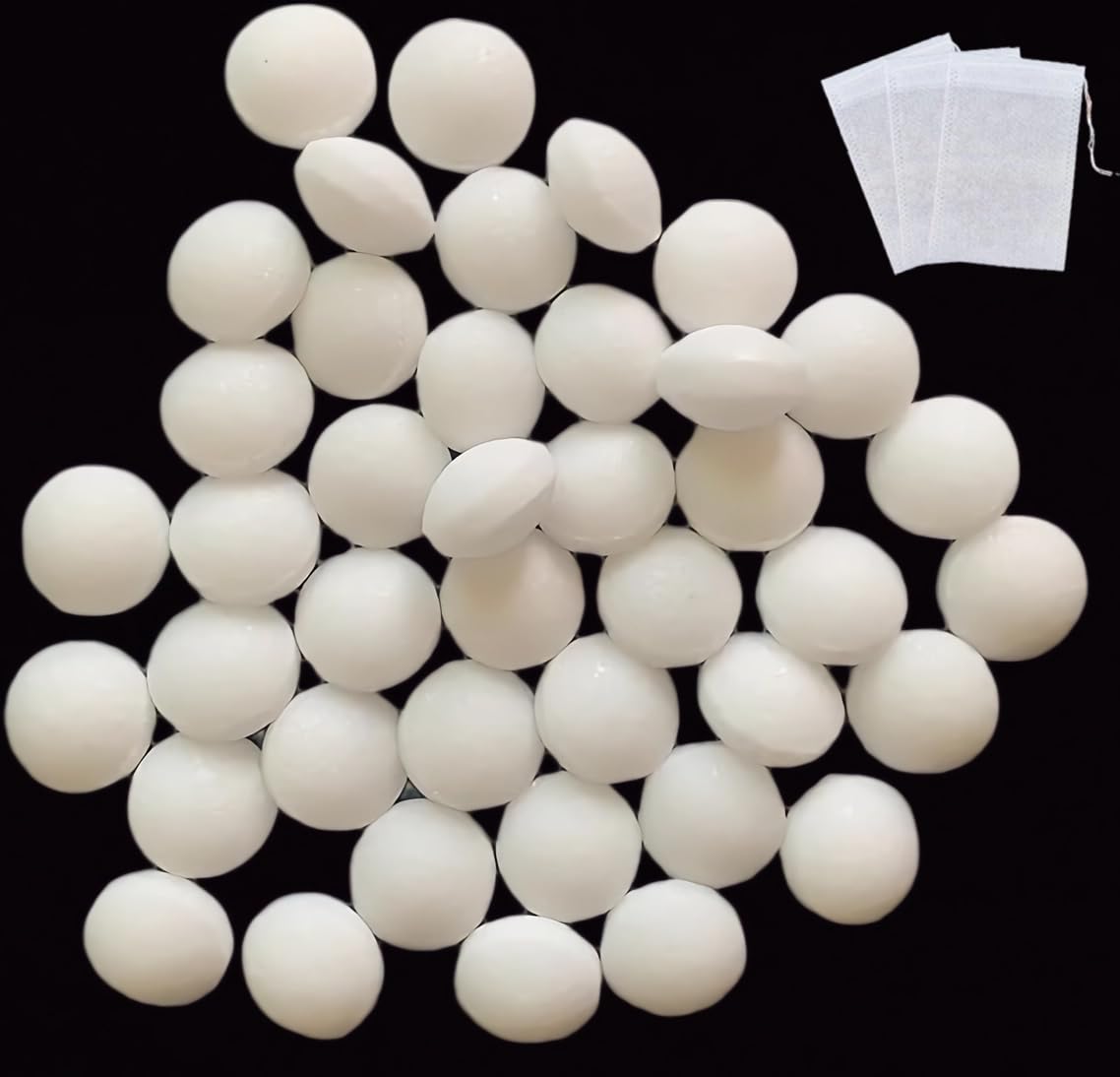 KSTPEL Old moth balls,Garden Care,Home Storage Protection for Cabinets and Drawers (60, white)