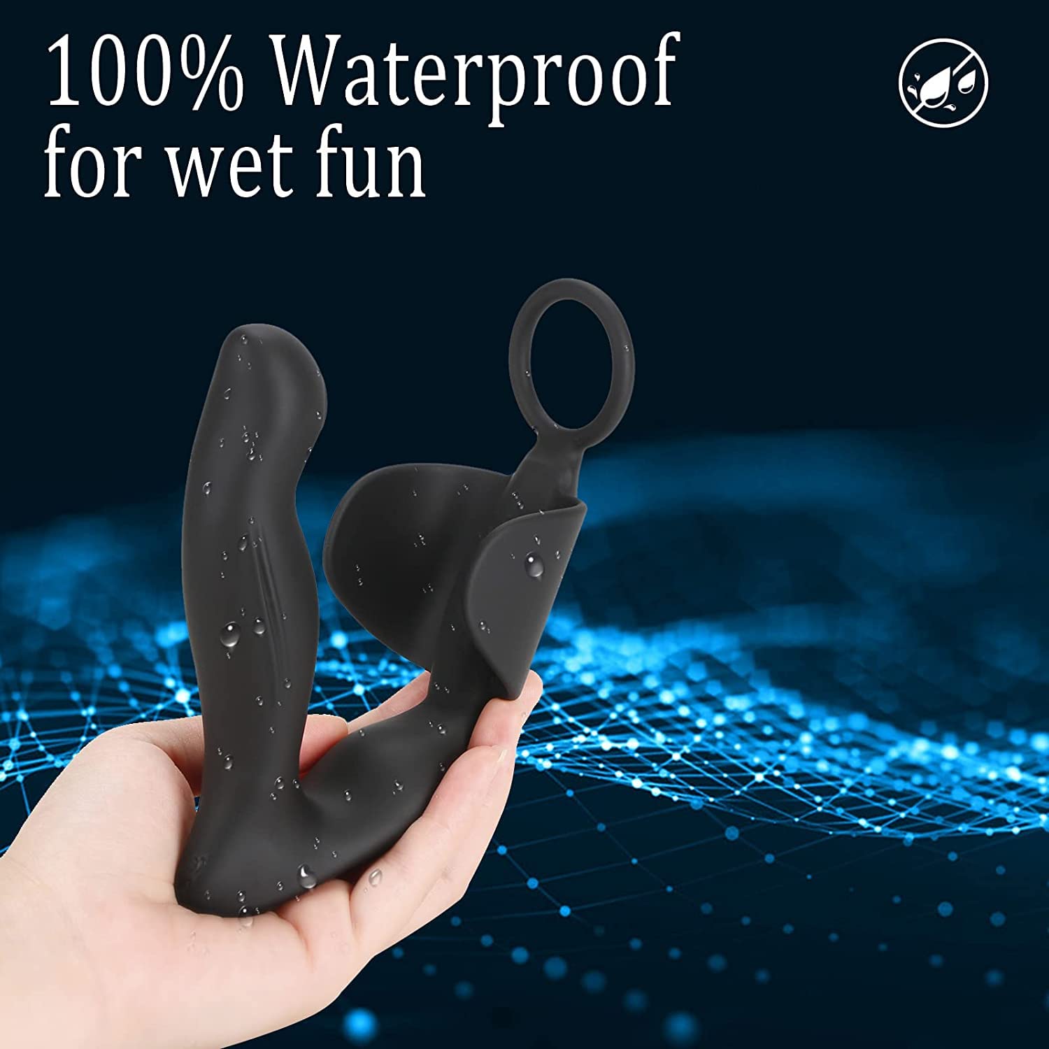 Sex Toys Masturbatore Maschile Sex Toys Masturbtore per Pene Automatico Stimolatore Prostatico Maschile con 9 Vibrazione Vibratore per Uomo Adatto Vibratore Anale Masturvatore Per Uomo