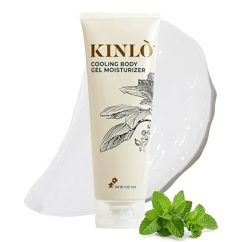 Miniatura 9 de Kinlo Gel hidratante refrescante  Loción corporal hidratante de aloe glicerina mentol mandarina  Cuidado de la piel de propiedad negra Gel corporal