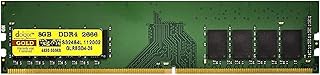 Dolgix Gold 8GB DDR4 2666MHz RAM Desktop RAM CL-19 Desktop-Memory U-DIMM Long-DIMM PC4-21333 1Rx8 Single Rank 5 Year Warranty -(Made in India)