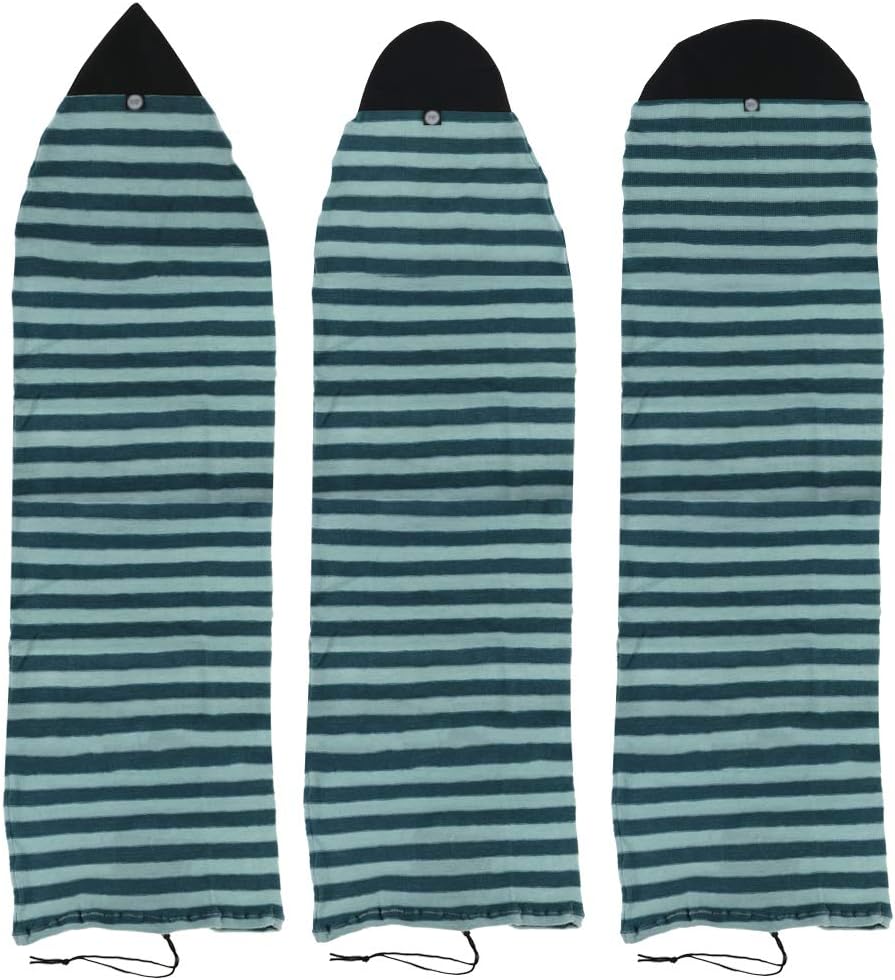 Surfboard Sock Cover, Stretch Lightweight Bag for Shortboard/Longboard/Funboard/Skimboard/Paddle Board - Choose of Sizes, 5.0ft