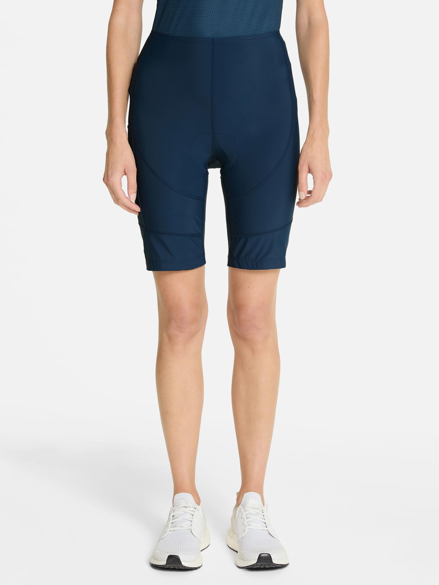 Ziener Damen Nasira X-Gel Fahrrad-Tight/Rad-Hose/Mountainbike/Rennrad - atmungsaktiv,schnelltrocknend,Gel-Polster, hale Navy, 46