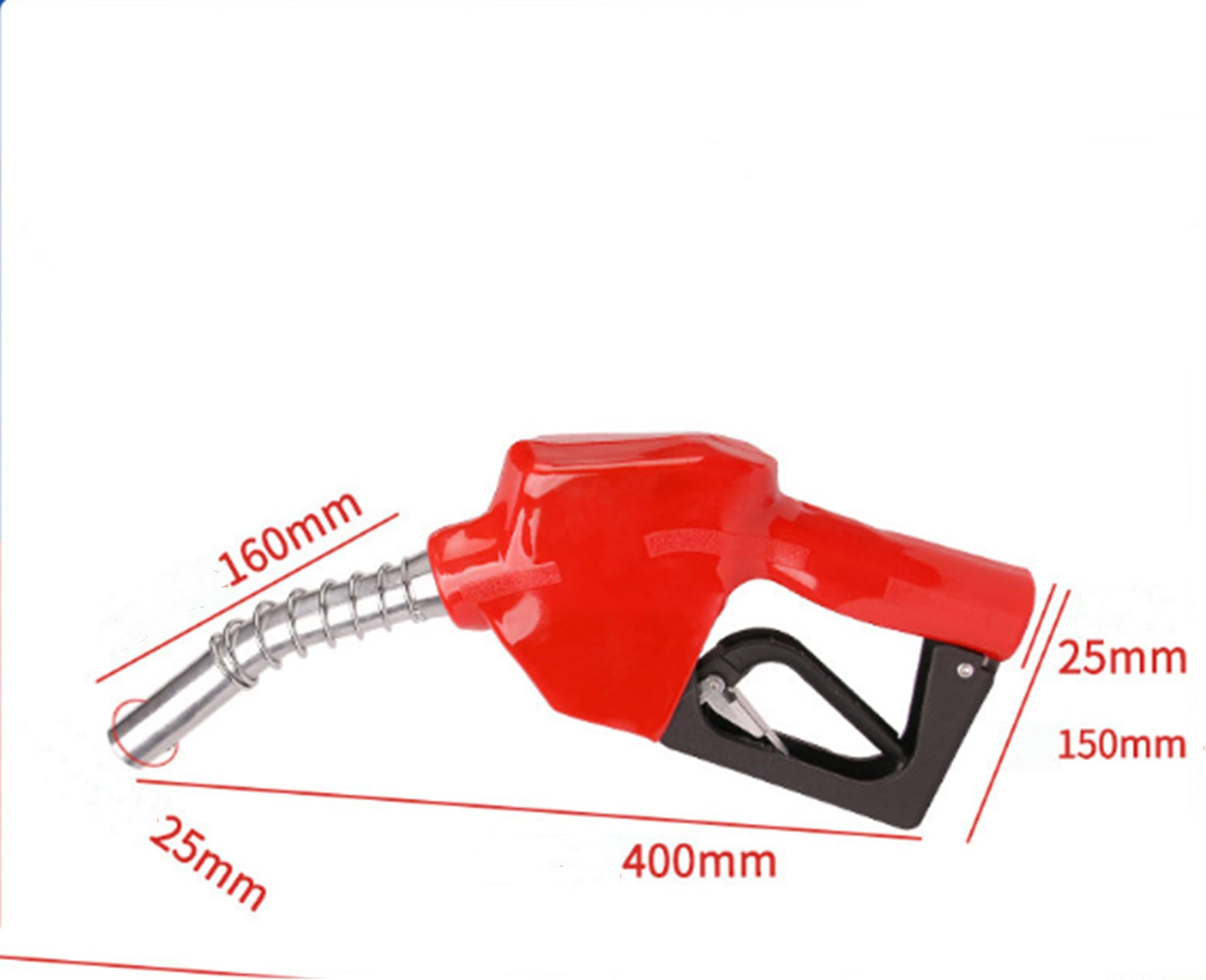 Pistolet de Distribution Automatique pour Diesel et Fioul, 3/4", Débit 0–60 l/min – Arrêt Automatique, Pompe Autosuçante