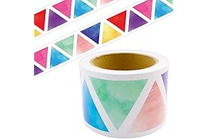 Watercolor Bulletin Board Border Trimmer, 36 Feet of Cheerful Classroom Decor