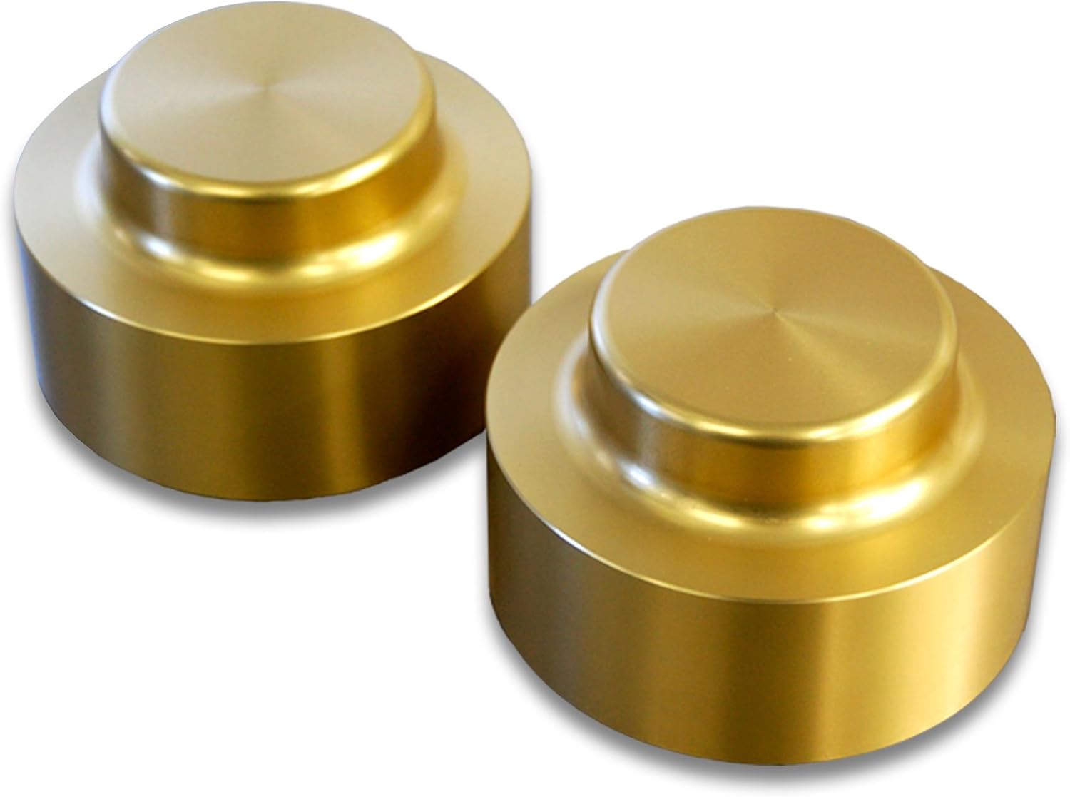 1-1/2" Lift Billet Aluminum Rear Coil Spring Spacer Set/Pair Compatible with Ford 70's-10's, Late 60's-80's GM Passenger Cars & Newer GM Trucks SUV's - MADE IN USA