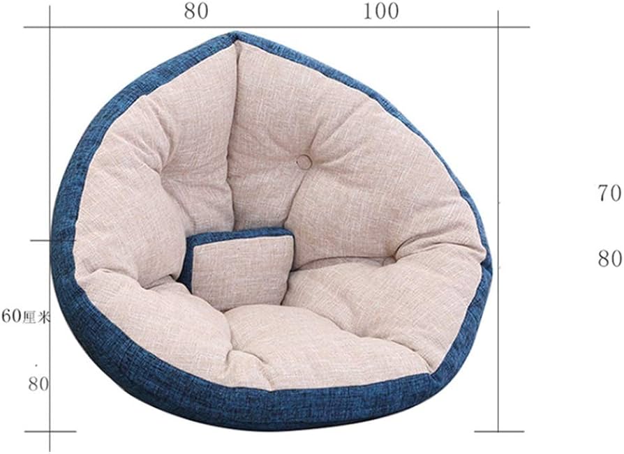 Amazon.co.jp: 座椅子 低反発クッション 無地 座布団 折り畳み ソファ