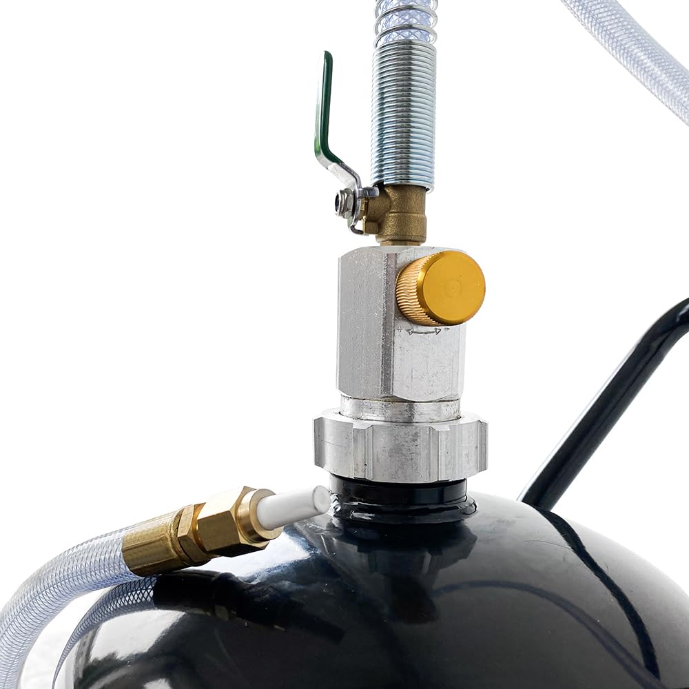SOGI SPS-7 Sabbiatrice portatile a bicarbonato di sodio - 26.5 L (7 galloni) - 6.2 bar - uso esterno e interno (Sabbiatrice + 25 kg di bicarbonato di sodio)