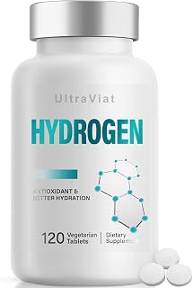 Hydrogen Water Tablets, 12 ppm H2 Molecular Hydrogen Supplement with Magnesium