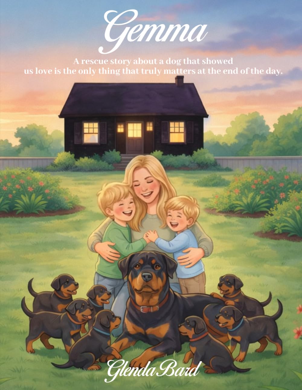 Gemma: A Rescue story about a dog that showed us love is the only thing that truly matters at the end of the day.