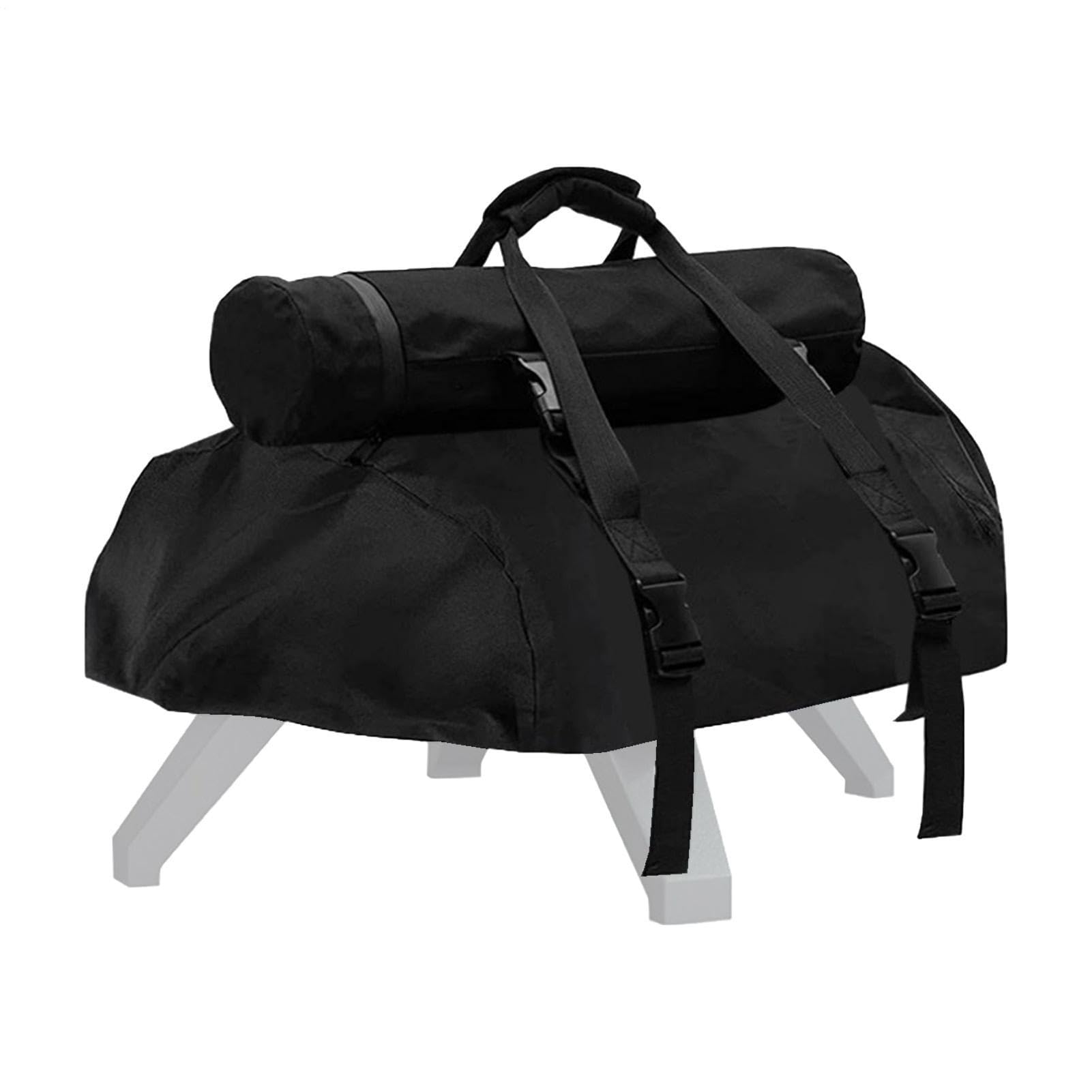 Pizza Oven Cover For Karu 12 - Heavy Duty Waterproof Cover Accessories | Replacement Grill Covers 420D Weather Resistant Fabric Covers For Ooni Portable Outdoor Pizza Oven Protection Storage