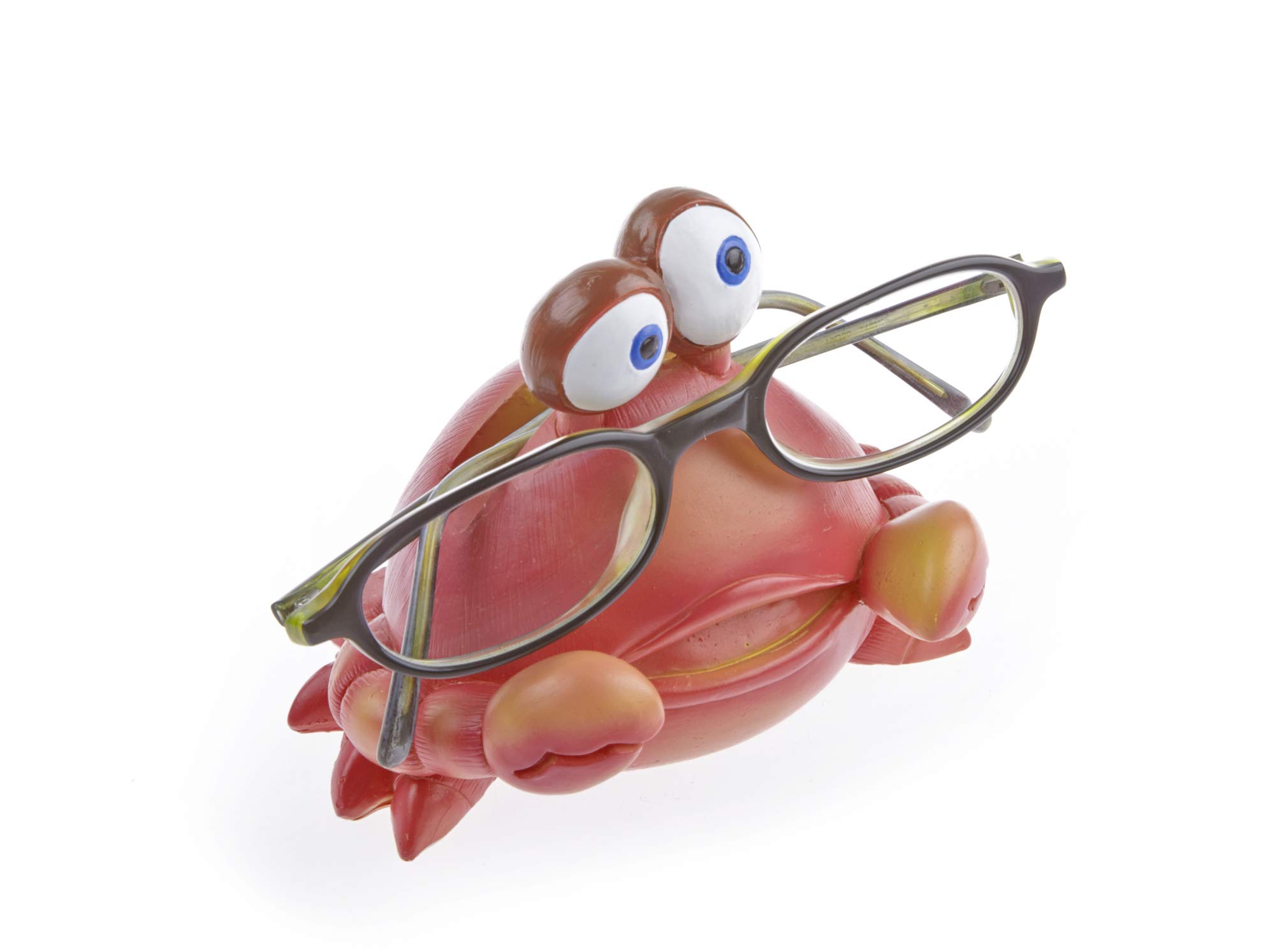 by-Bers Caribbean Glasses Holder Hand-Painted Polyresin Children's Glasses Holder for Young and Old Children and Young at Heart