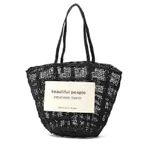 美品ビューティフルピープルabaca knitting totebag Amazon | [ビューティフルピープル] abaca knitting tote bag