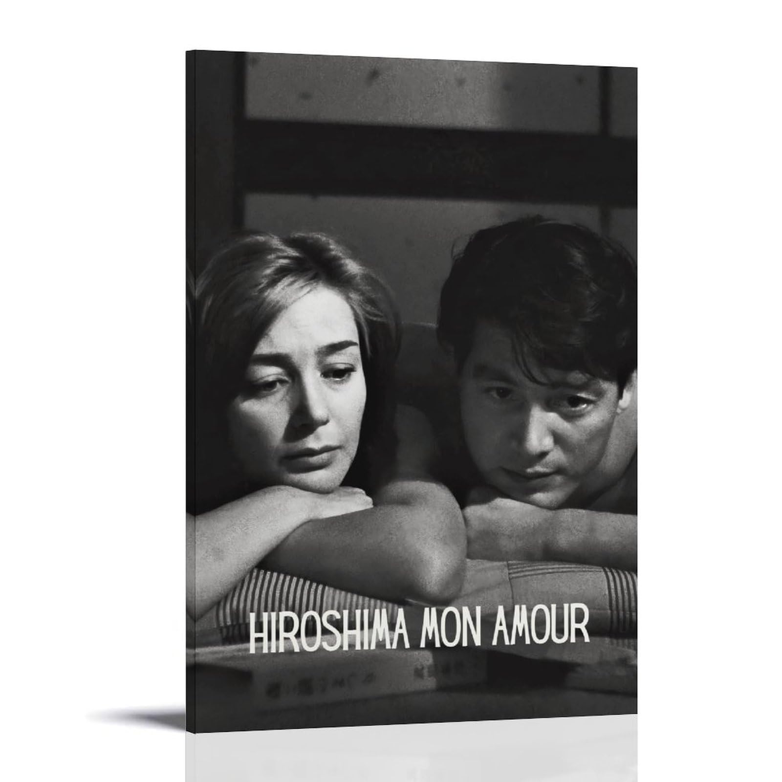YUYUMEGDE Hiroshima Mon Amour Movie Poster Decorative Painting Canvas Wall Posters And Art Picture Print Modern Family Bedroom Decor Posters 12x18inch(30x45cm)