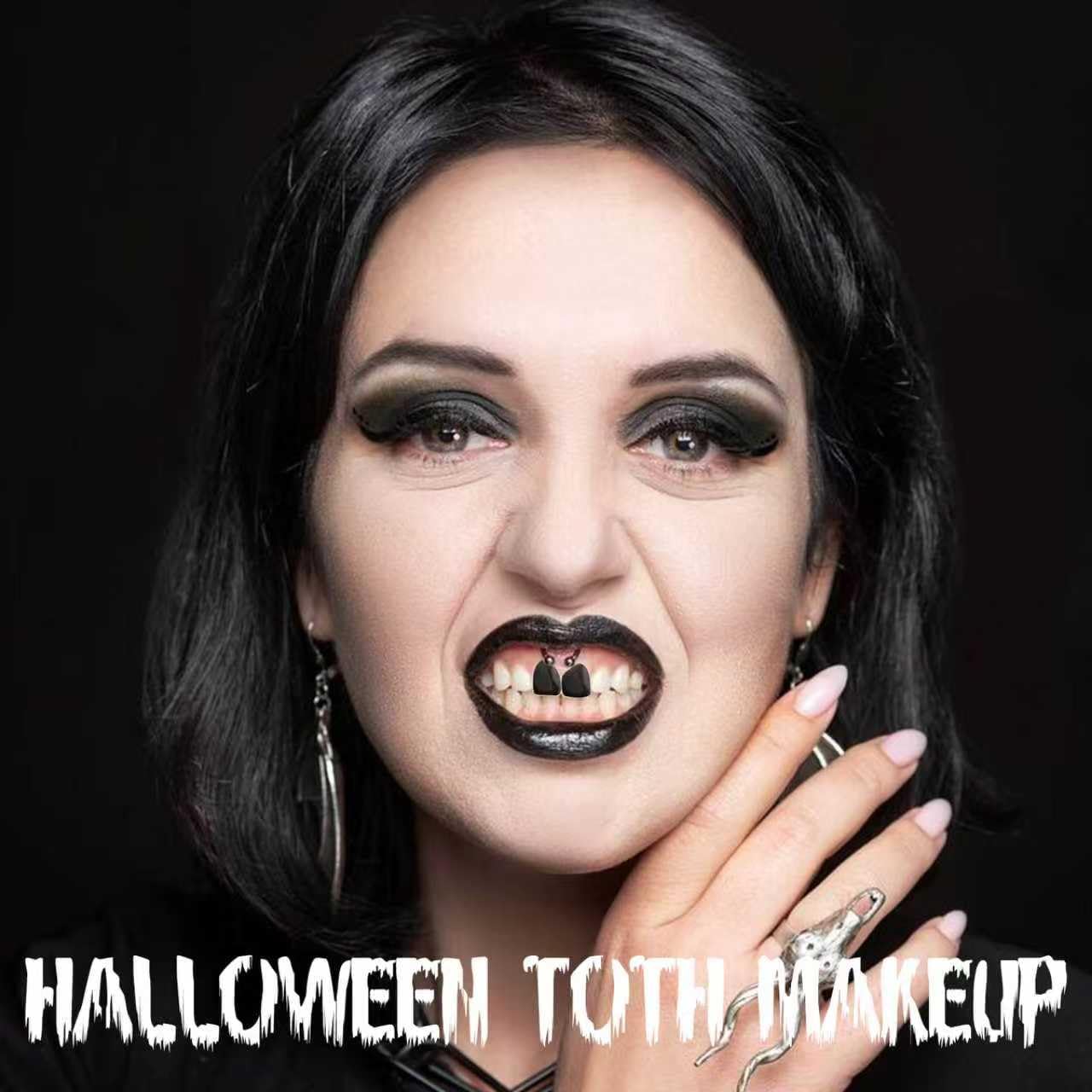 Amazon.com : Black Tooth Paint,Professional Black Out Teeth Makeup