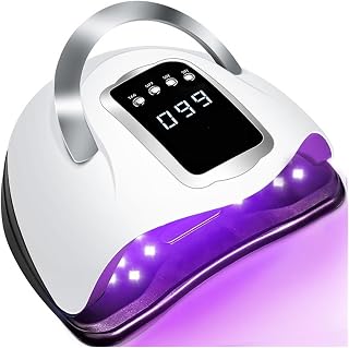 LED UV-nagellampa Nagellampa UV-torklampa med rörelseavkännande UV-lampa for manikyrsalong Snabb och jämn härdning(1)