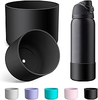 Vista 64 de 2PCS Silicone Water Bottle Boot for Owala 24oz 32oz 40oz, Anti-Slip Protective Sleeve Bottom Bumper Protector for FreeSip, Twist, and Flip Stainless