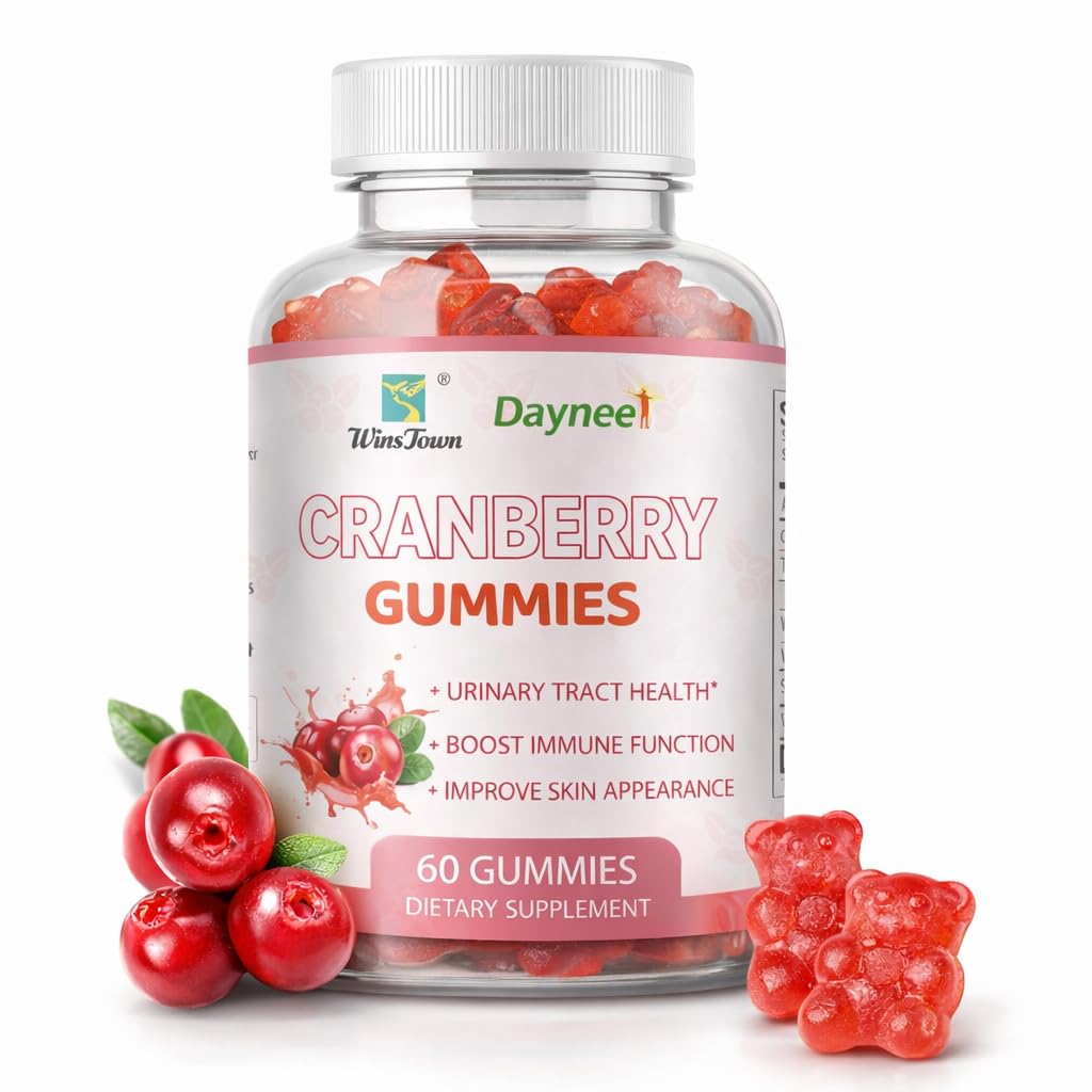 Cranberry Gummies for Women, 60 Count