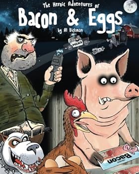 Paperback Adventures of Bacon & Eggs Book