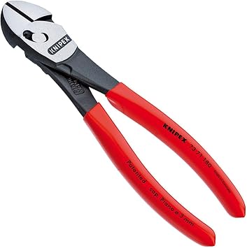 Knipex 73 71 180 قواطع قطرية عالية الأداء "TwinForce"