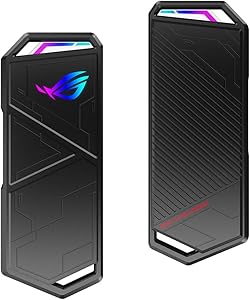 ASUS – ROG Strix Arion – M.2 NVMe SSD Enclosure, USB 3.2 Gen 2 (Type-C) at 10 GB/s, Dual USB-C
