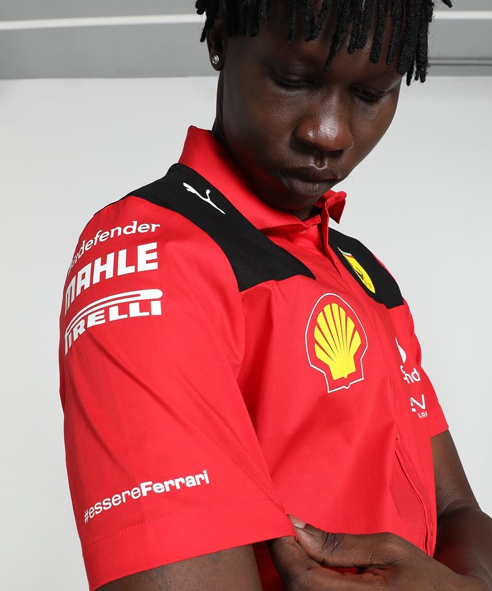 Scuderia Ferrari - 2023 Team Shirt - Men - Red - Size: S - Image 6
