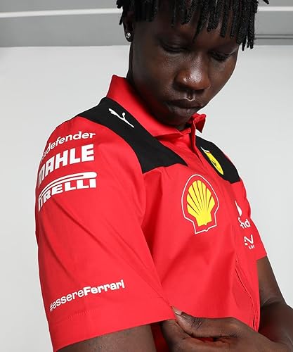 Miniatura 6 de Scuderia Ferrari - Camiseta Team 2023 - Hombre - Rojo - Talla: M, Rojo -