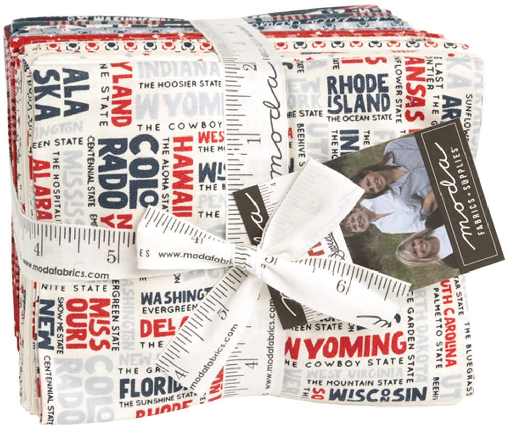 Moda FabricsStateside Fat Quarter Bundle by Sweetwater 55610AB