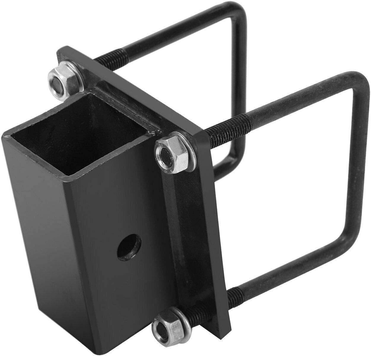 RV Bumper Hitch Receiver Adapter Compatible with RV Bumper Bike Rack Cargo Travel Carrier Mount Built for 4" x 4" Continuous Welded Steel Bumpers : Automotive
