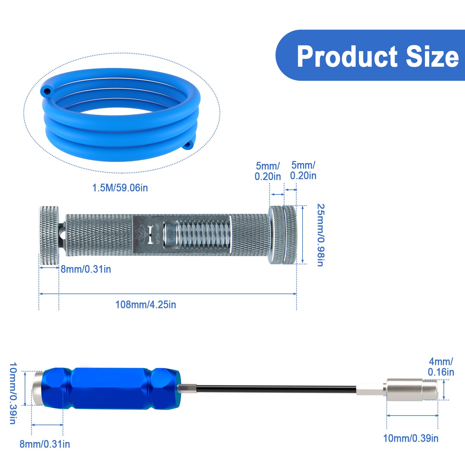 HSOKEW Bicycle Internal Cable Routing Tool, Bike Frame Cable Guide for DI2 Tube, Brake, Inner Cable, Shift Brake Cable Hose Cable Routing Kit Wire Tube Magnet Lead,Storage Accessories
