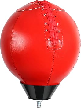 Red Solid and Thick Speed Ball Reflex Bag - No Pump Needed - Ball Only