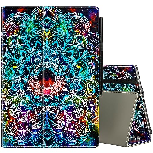 COOWPS Amazon Fire Max 11用ケース (第13世代、2023年発売のみ対応) - スリム折りたたみスタンドカバー Fire Max 11タブレット用 自動ウェイク/スリープ機能付き ハンドストラップ スタイラスペンホルダー付き マンダ