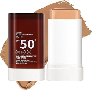 Prreal Foundation Stick SPF 50, ink sunscreen for face and body | Lightweight, 3-in-1 Foundation, Concealer and Sun Protection, Moisturizing, Natural Finish, 0.7oz (20g) 03