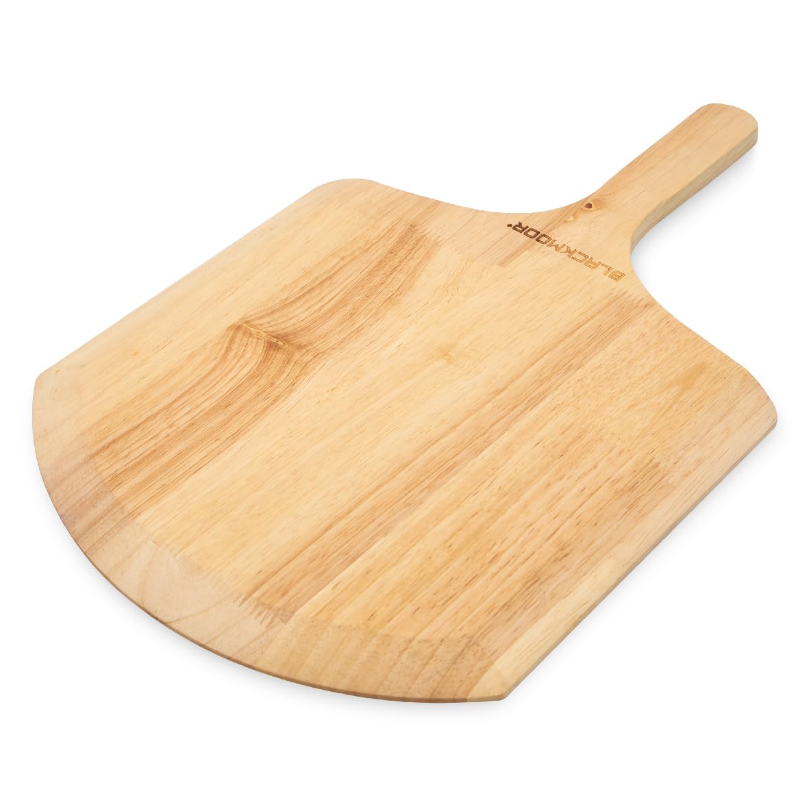 Blackmoor Wooden Pizza Peel / 12” x 12” Paddle/Pizza Oven Shovel for Homemade Baking Bread, Pies/Multi-Purpose Chopping, Cheese and Charcuterie Serving Board