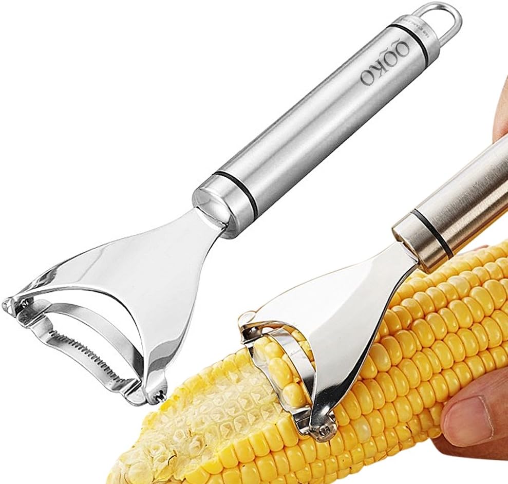 Corn Stripper Thresher Peelers Stainless Steel Corn Stripping Tool Kitchen Gadget