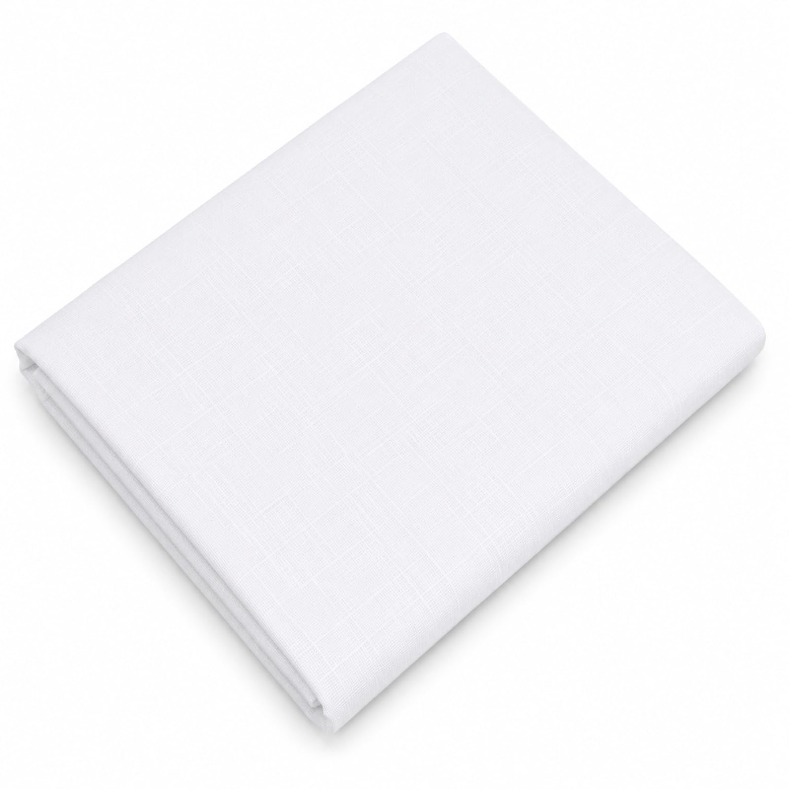 REELENT 60 LEA White Linen Fabric | 100% Pure Linen with Cotton-Like Comfort | Men’s Unstitched Fabric for Shirt, Safari Suit & Kurta Pajama (Italian Finish, 58 Inch Width) (White, Kurta Pajama 3.5 m)-picture-31